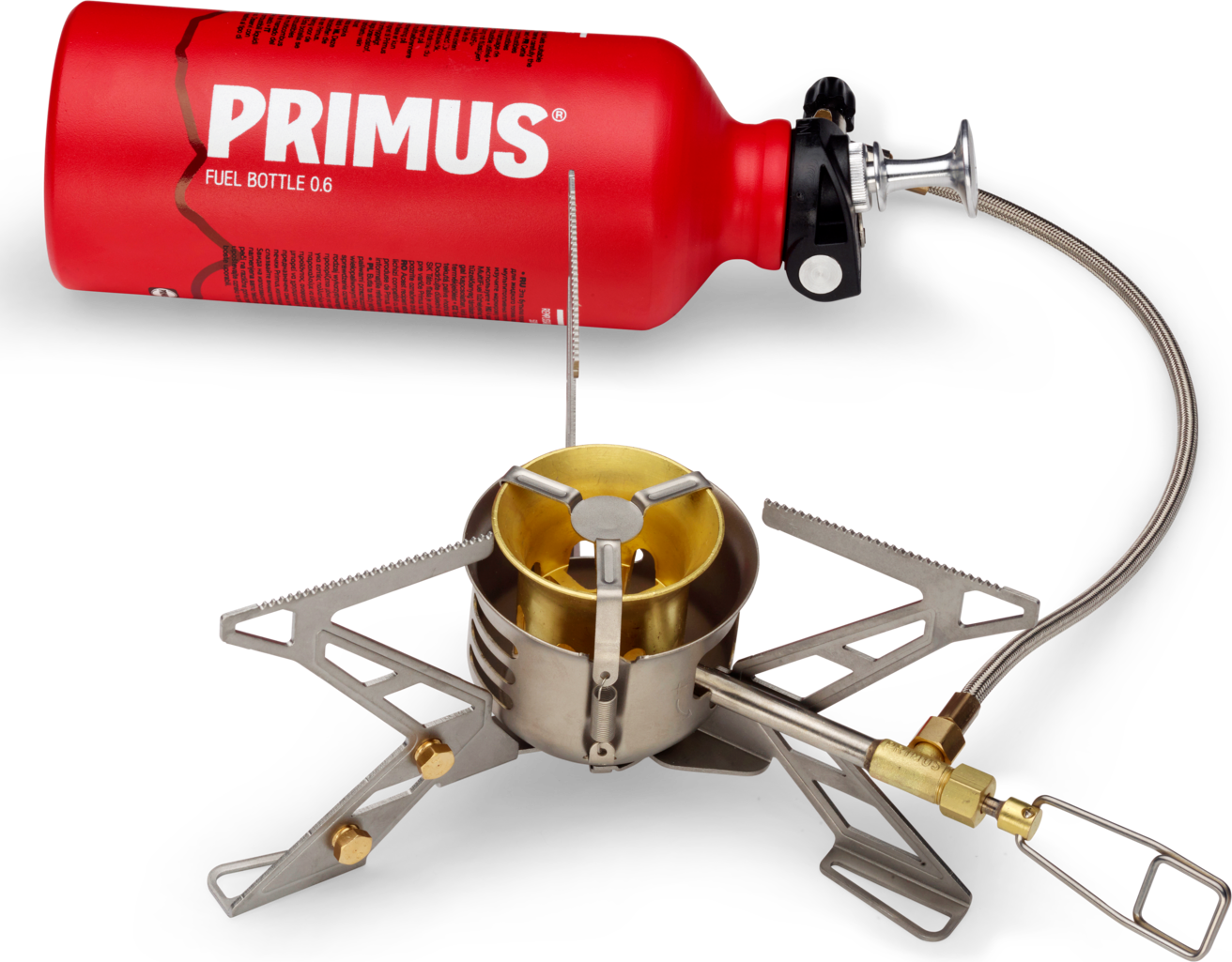 Primus OmniFuel II multifuelbrenner med flaskepumpe og bærepose