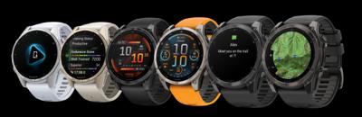 Garmin Fenix 8-serien med AMOLED-skjermer, illustrasjonsbilde for kommende Fenix 9