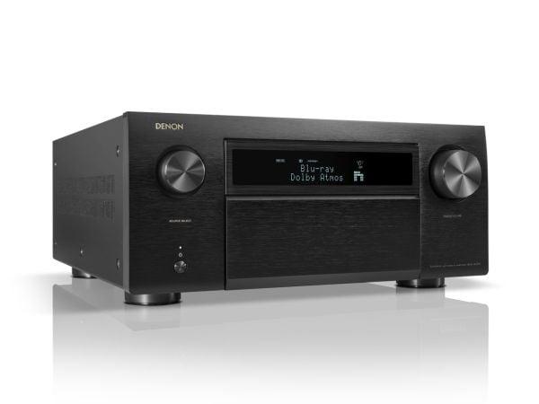 Denon AVC-A10H 13.4-kanals hjemmekinoforsterker i svart med bredt frontpanel