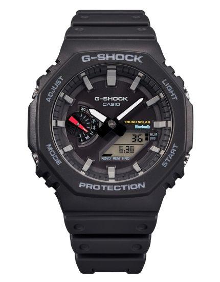 Casio G-Shock GA-B2100-1AER med solcelleladet urskive og Carbon Core Guard i svart