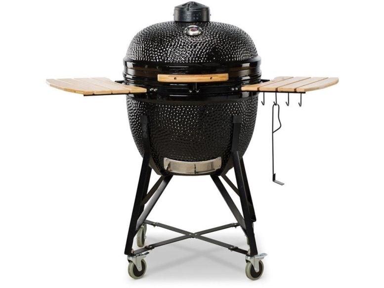 Kamado Bono Limited TQ0025 keramisk kamado-grill i sort, 64 cm diameter