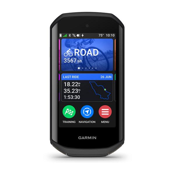 Garmin Edge 1050 GPS sykkelcomputer med fargedisplay sett forfra