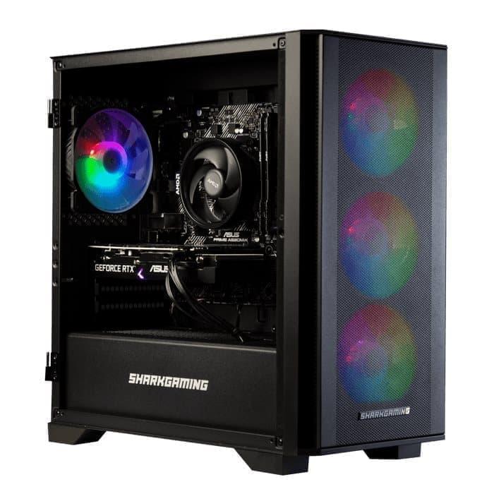 Shark Maelstrom R501 gaming PC med RGB-belysning og RTX 3050