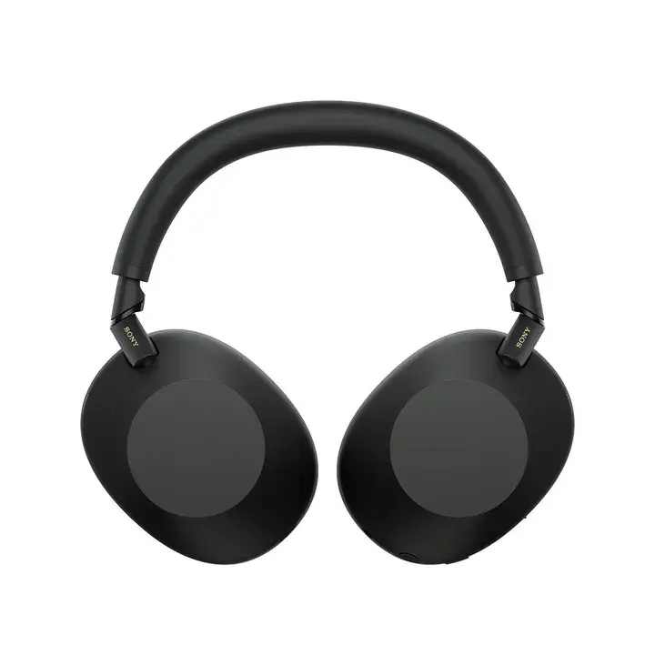 Sony WH-1000XM6 trådløse over-ear støydempende hodetelefoner i svart sett fra siden