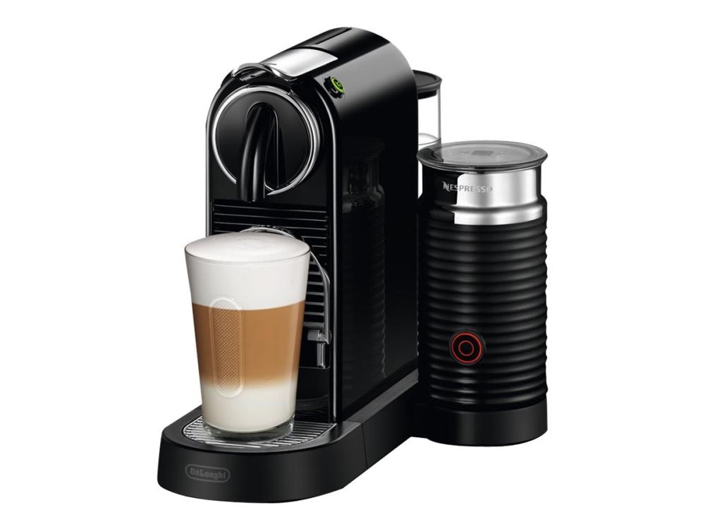 De Longhi Nespresso CitiZ kapselmaskin med Aeroccino melkeskummer