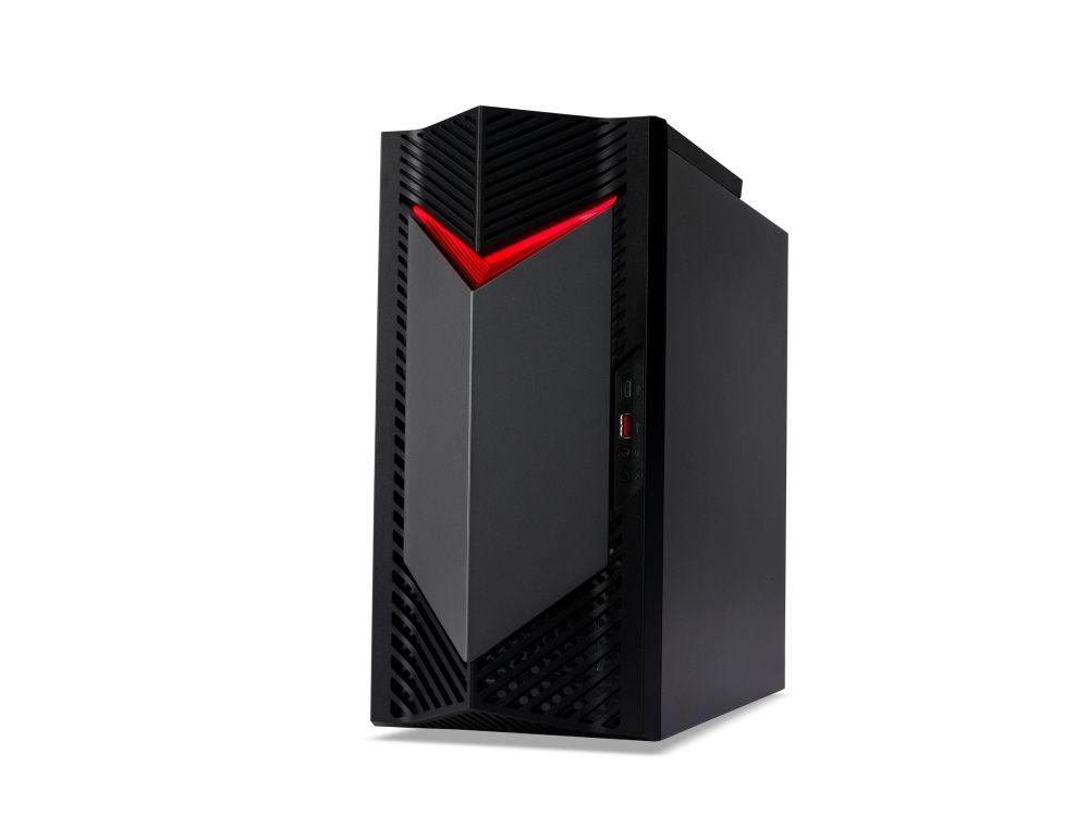 Acer Nitro 50 N50-656 gaming PC med svart kabinett og RTX 5060