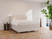 Alva Kontinentalseng 180x200 med oppbevaring - Sand
