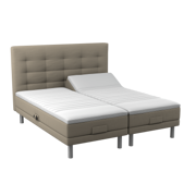 BOBOhome Tidur elevasjonsseng 180x200 i sandfarget