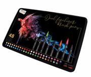 Craft Sensations Fineliners Brush Pens 48 pcs in Tin Box