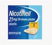 Nicotinell 21mg/24 timers depotplaster - 21 stykk