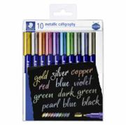 Staedtler Marker Kaligrafipenn MET 10 assorterte farger