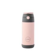 Aya&ida Kids Straw Bottle i stål med sugerør, 350 ml