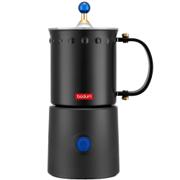 Bodum Ottoni elektrisk melkeskummer i svart med rustfritt stålbeholder