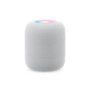Apple HomePod 2. generasjon i hvit farge sett fra siden