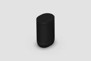 Sonos Move 2 portabel smarthøyttaler i sort sett forfra på hvit bakgrunn