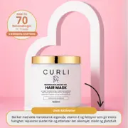 Curli Moroccan Argan Oil Hair Mask - intensiv fuktighetsmaske med arganolje