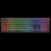 Ducky Zero 6108 Classic trådløst mekanisk gaming-tastatur med Cherry MX Red-brytere, nordisk layout