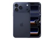 Apple iPhone 17 Pro Max 256GB i fargen Deep Blue sett forfra og bakfra