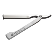 DOVO Shavette barberkniv med aluminiumsskaft
