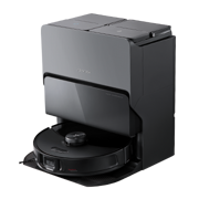 Roborock S8 MaxV Ultra robotstøvsuger med RockDock Ultra selvrensende stasjon i sort/sølv