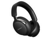 Bose QuietComfort Ultra Headphones i svart — over-ear støydempende hodetelefoner sett fra siden