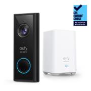 Eufy Video Doorbell 2K batteridrevet videodørklokke i sort