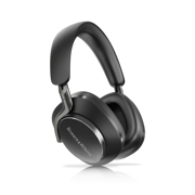 Bowers & Wilkins Px8 hodetelefoner i sort farge sett fra siden på hvit bakgrunn