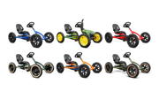 BERG Buddy tråbil gokart for barn i ulike farger