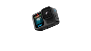 GoPro HERO13 Black actionkamera forfra — 5,3K actionkamera med HB-linse-kompatibilitet