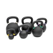 Abilica støpejern kettlebell i sort med gummifot