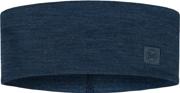 Buff Merino Wide Headband i fargen Night Blue - bredt merinoull-pannebånd