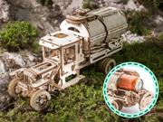Ugears 3D-puslespill i tre Lastebil Mechanical Tanker